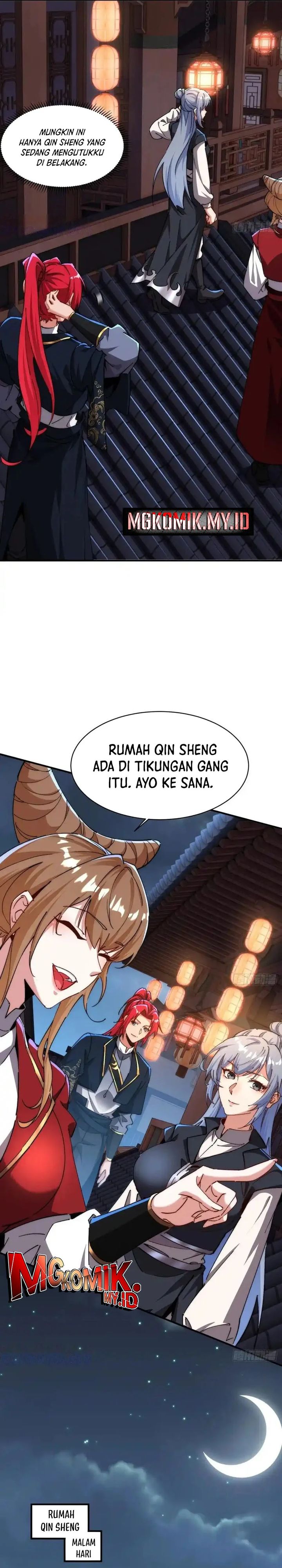 Traveling Through Time and Space to Become an Unlucky NPC: I Have a Wife to Protect Me Chapter 124 Bahasa Indonesia