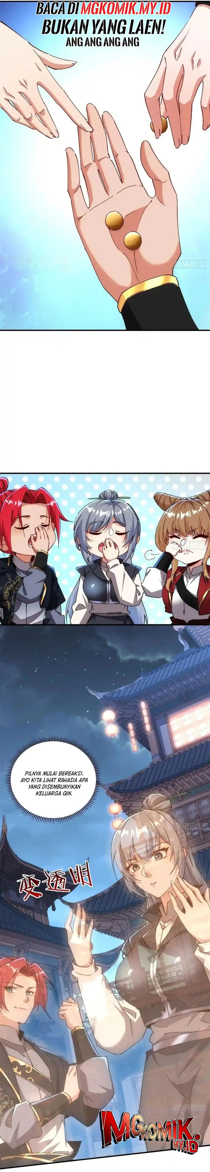 Traveling Through Time and Space to Become an Unlucky NPC: I Have a Wife to Protect Me Chapter 124 Bahasa Indonesia