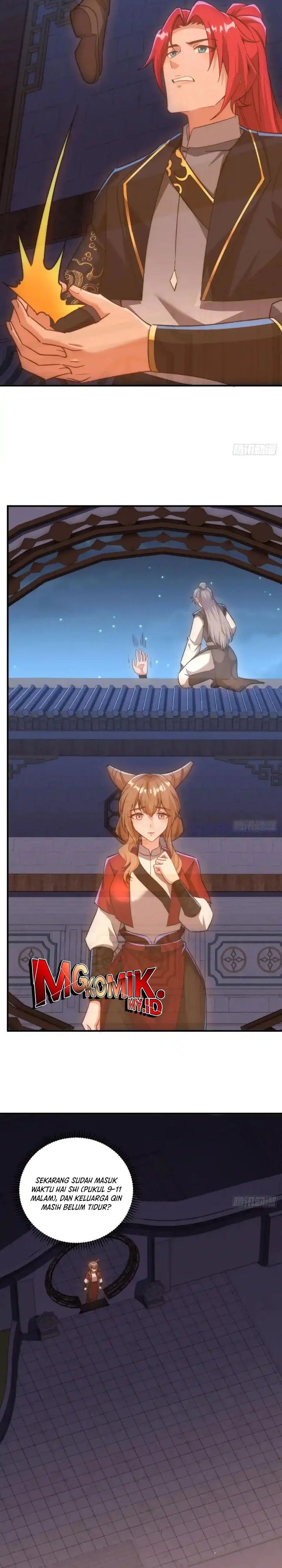 Traveling Through Time and Space to Become an Unlucky NPC: I Have a Wife to Protect Me Chapter 124 Bahasa Indonesia