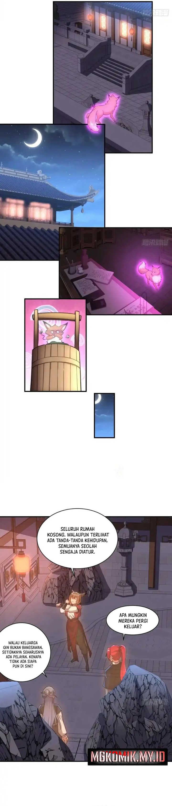 Traveling Through Time and Space to Become an Unlucky NPC: I Have a Wife to Protect Me Chapter 124 Bahasa Indonesia