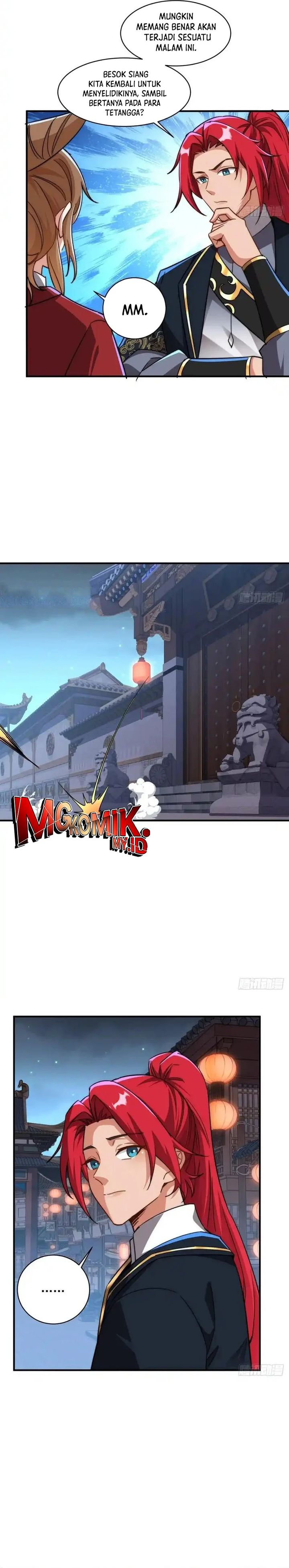 Traveling Through Time and Space to Become an Unlucky NPC: I Have a Wife to Protect Me Chapter 124 Bahasa Indonesia