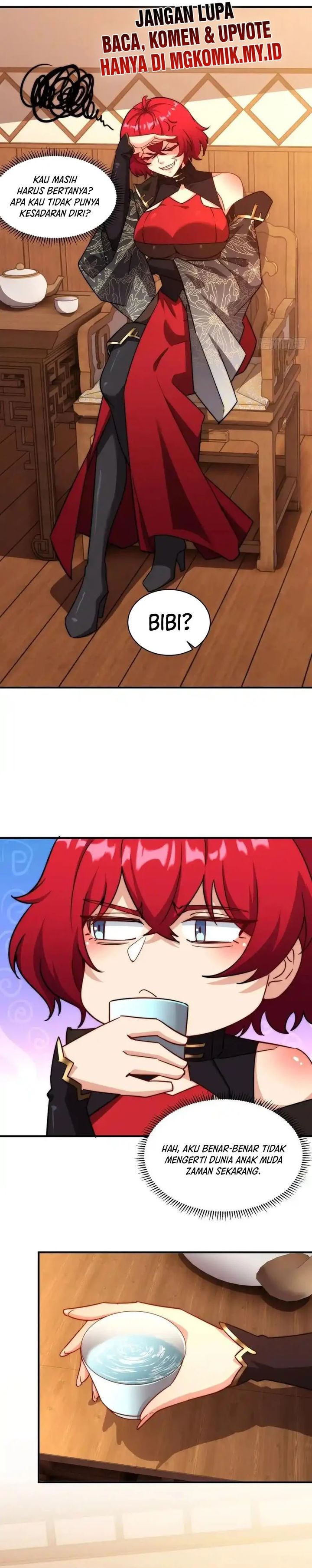 Traveling Through Time and Space to Become an Unlucky NPC: I Have a Wife to Protect Me Chapter 124 Bahasa Indonesia