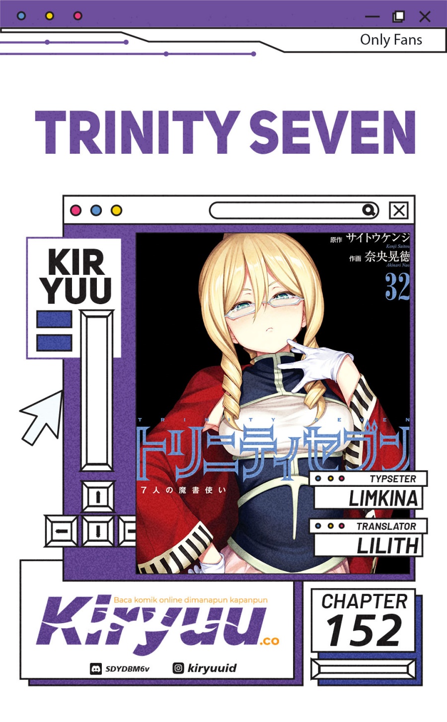 Dilarang COPAS - situs resmi www.mangacanblog.com - Komik trinity seven 152 - chapter 152 153 Indonesia trinity seven 152 - chapter 152 Terbaru 0|Baca Manga Komik Indonesia|Mangacan