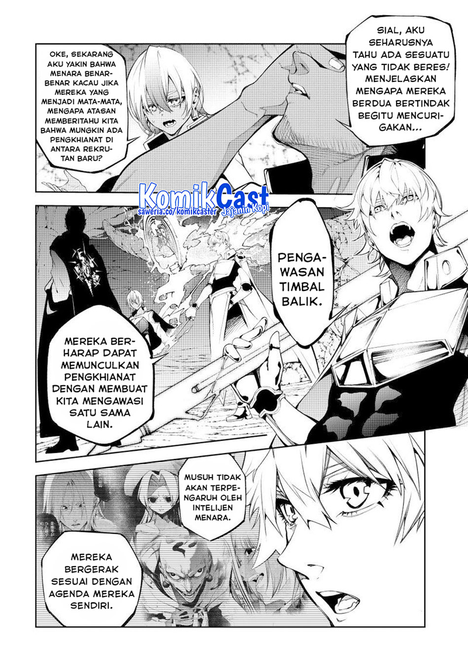 Tsue to Tsurugi no Wistoria chapter 52