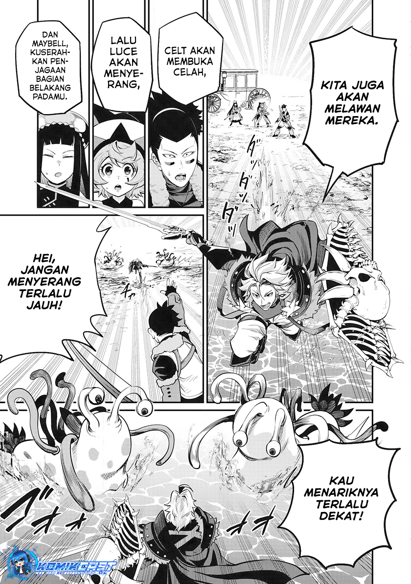Tsuihou Sareta Tenshou Juu Kishi wa Game Chishiki de Musou Suru chapter 90