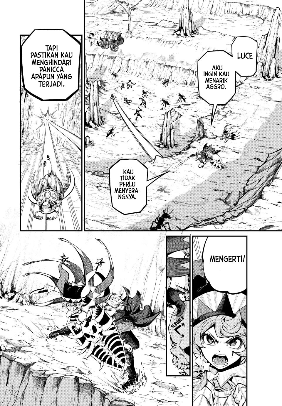 Tsuihou Sareta Tenshou Juu Kishi wa Game Chishiki de Musou Suru Chapter 118 Bahasa Indonesia