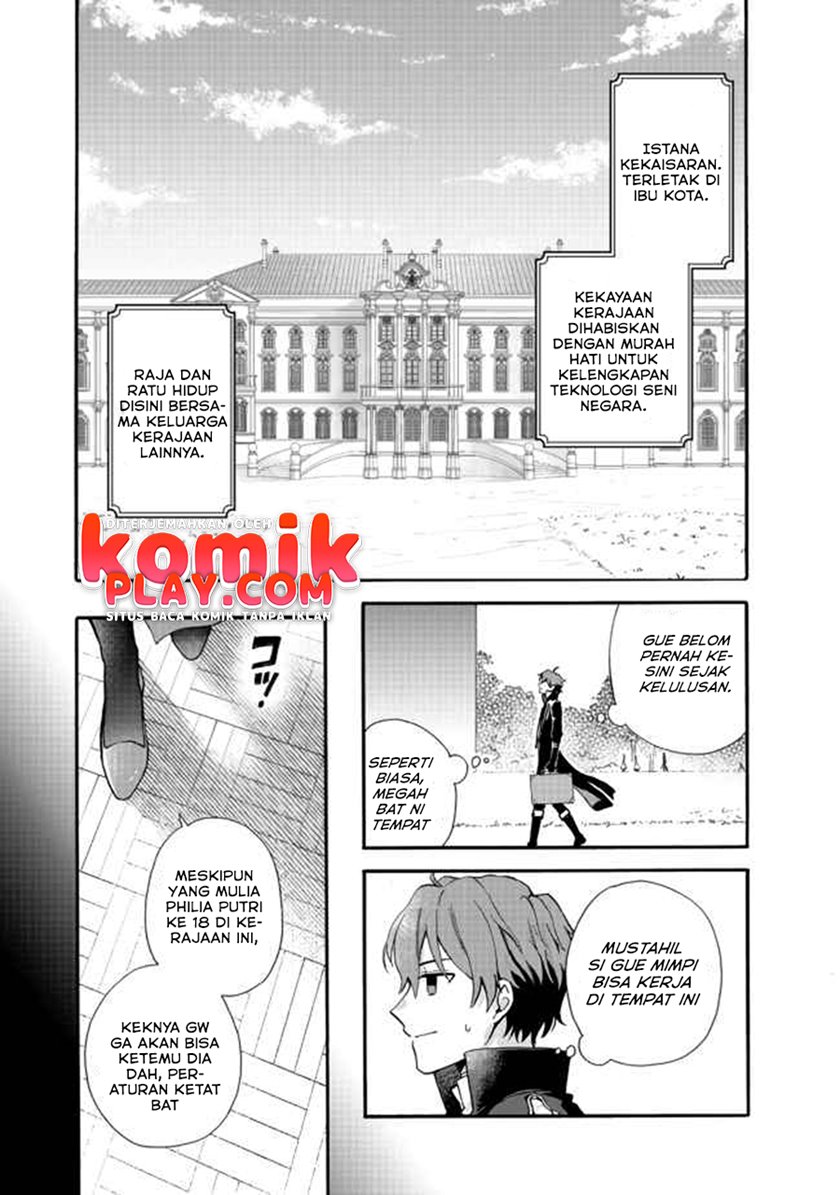 Tsuihou Sareta Bannou Mahou Kenshi wa, Koujou Denka no Shishou Tonaru Chapter 02.1 Bahasa Indonesia