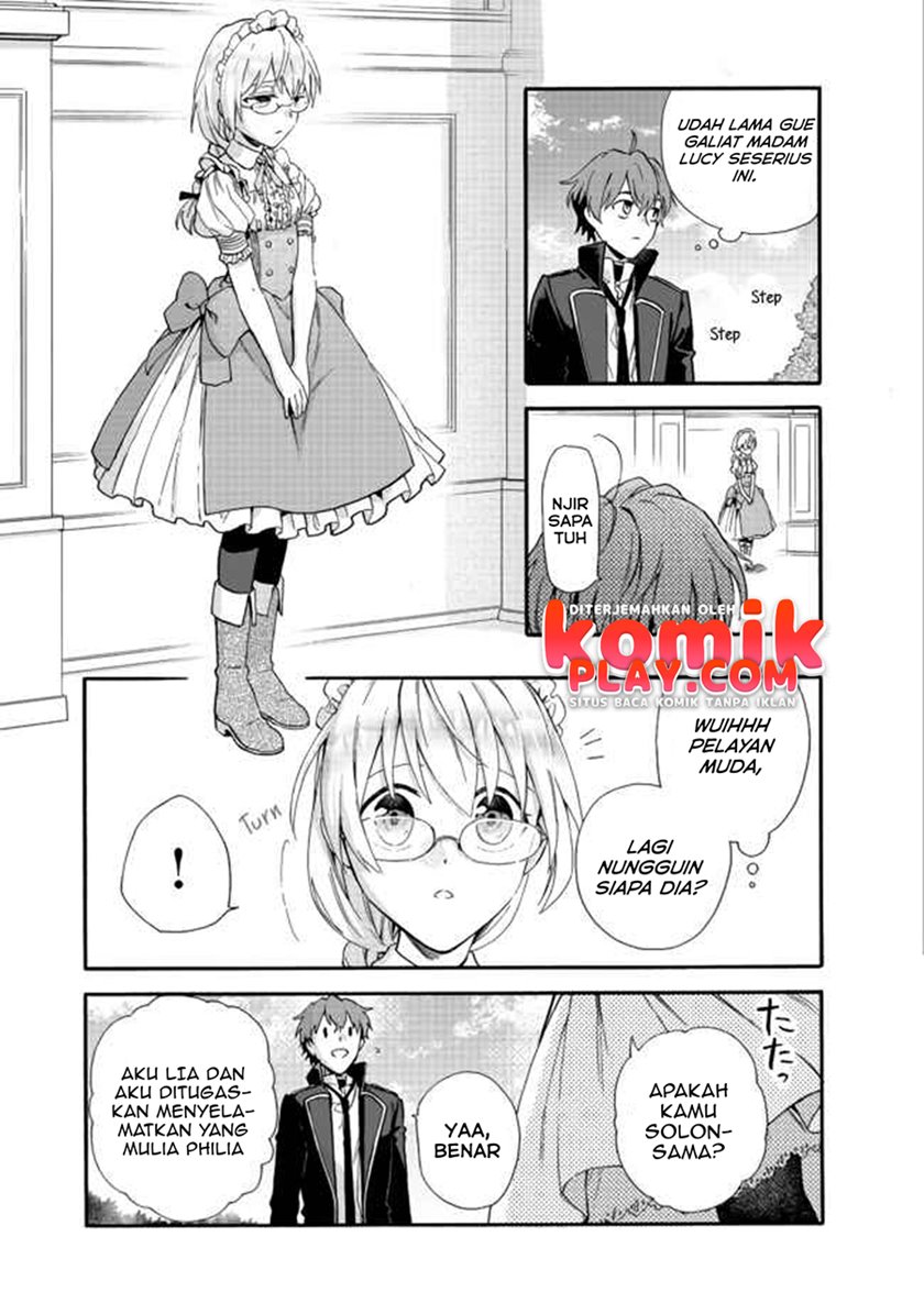Tsuihou Sareta Bannou Mahou Kenshi wa, Koujou Denka no Shishou Tonaru Chapter 02.1 Bahasa Indonesia