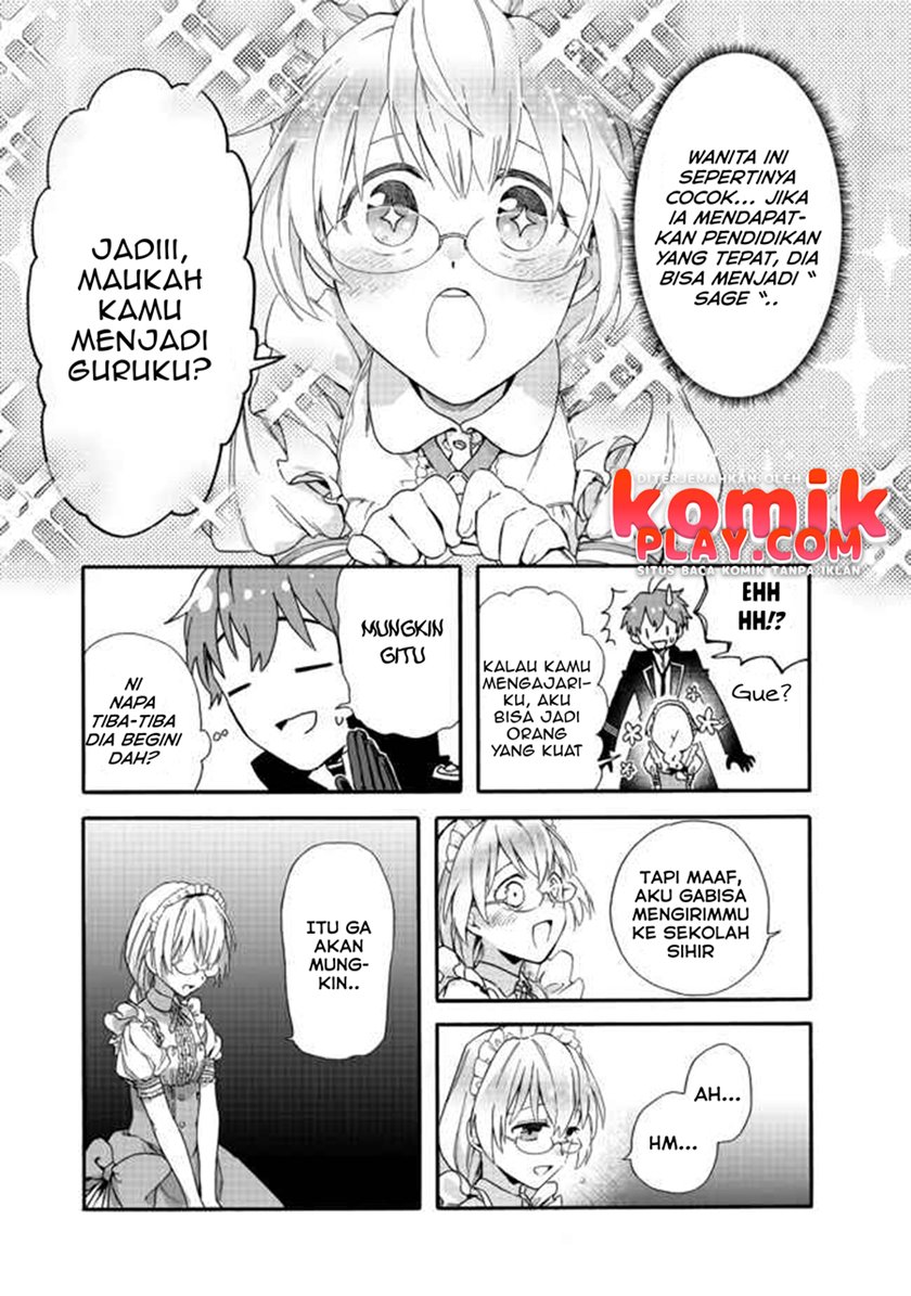 Tsuihou Sareta Bannou Mahou Kenshi wa, Koujou Denka no Shishou Tonaru Chapter 02.1 Bahasa Indonesia