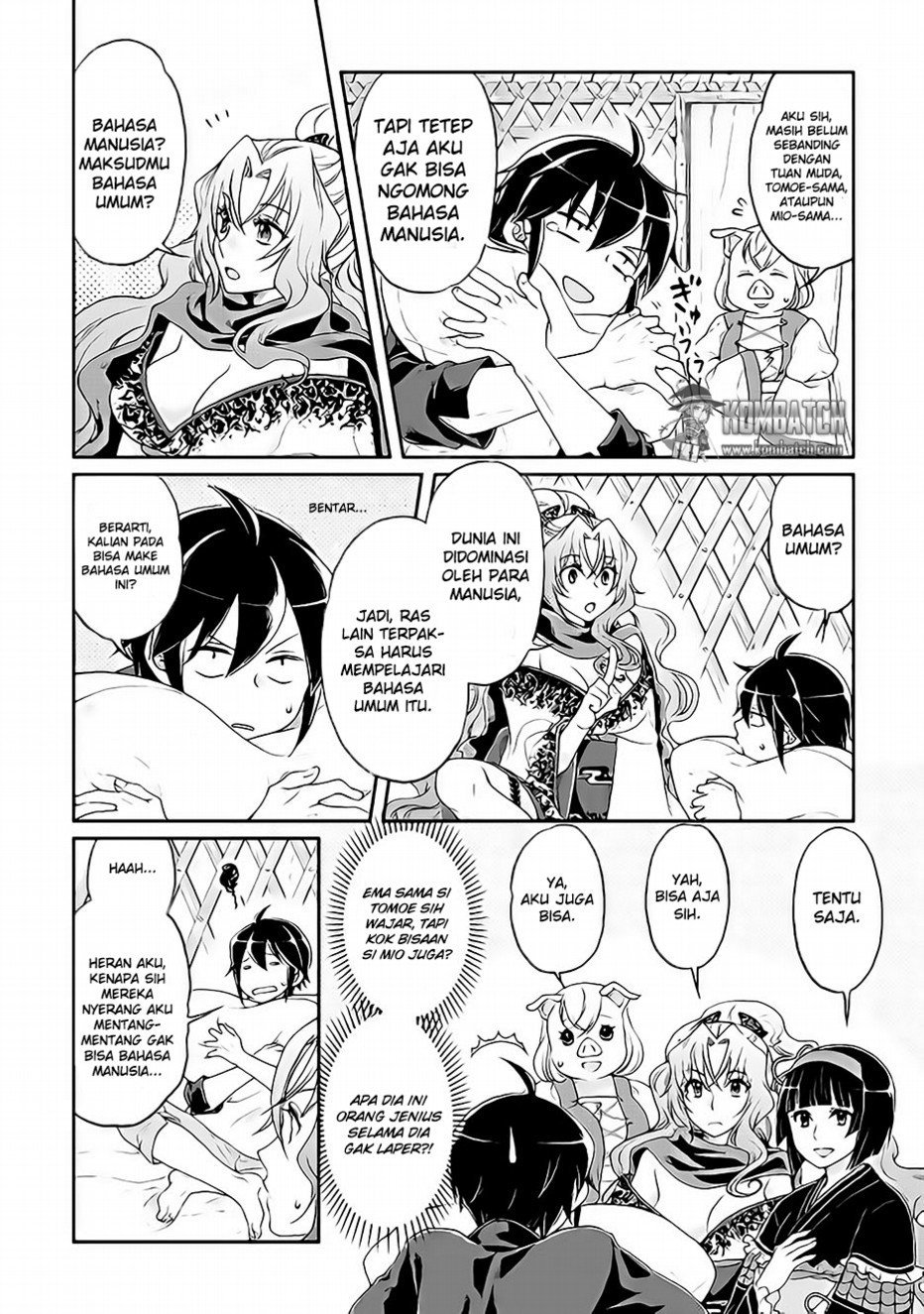 Tsuki ga Michibiku Isekai Douchuu chapter 10