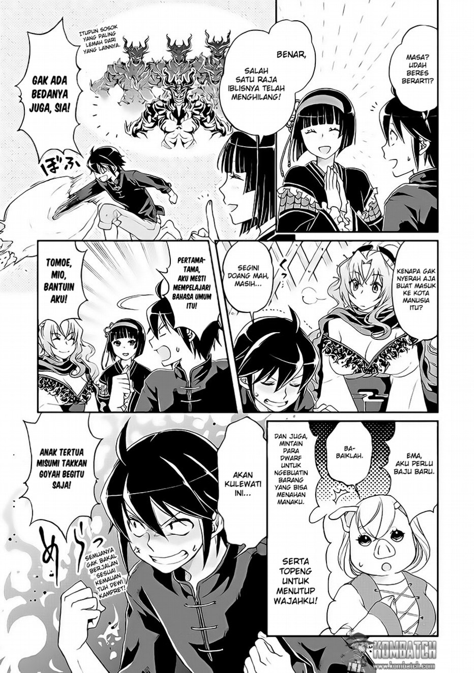 Tsuki ga Michibiku Isekai Douchuu chapter 10