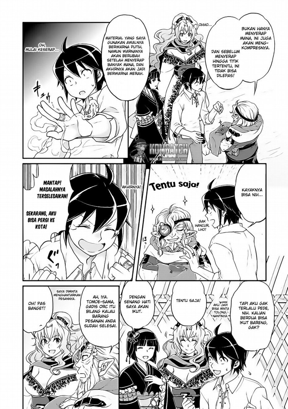 Tsuki ga Michibiku Isekai Douchuu chapter 10