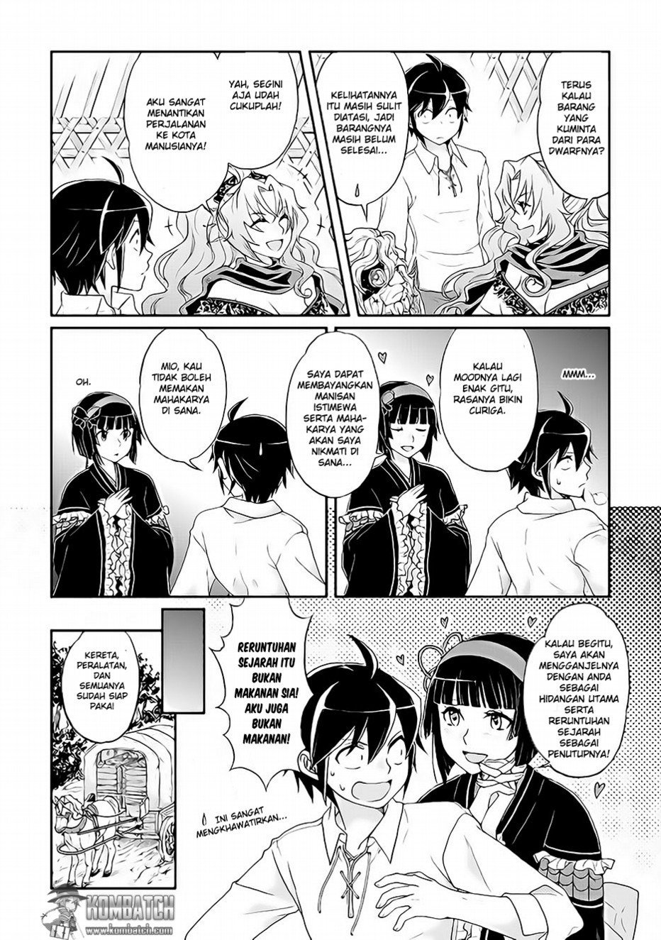 Tsuki ga Michibiku Isekai Douchuu chapter 10