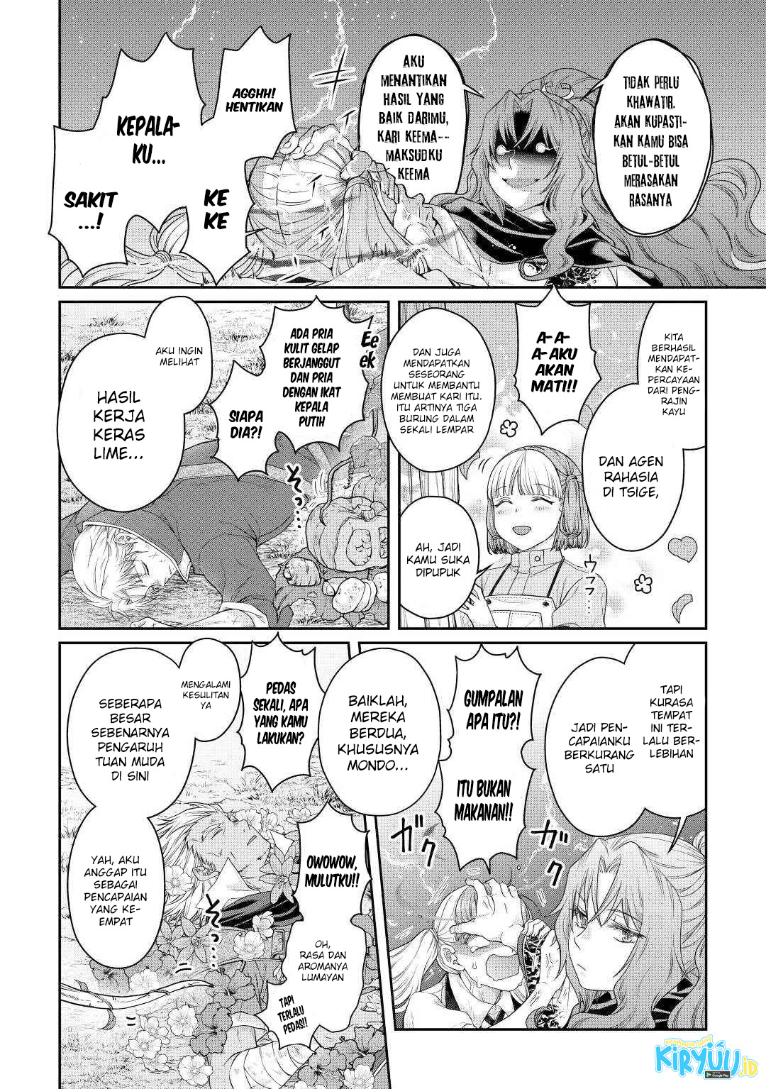 Tsuki ga Michibiku Isekai Douchuu chapter 76