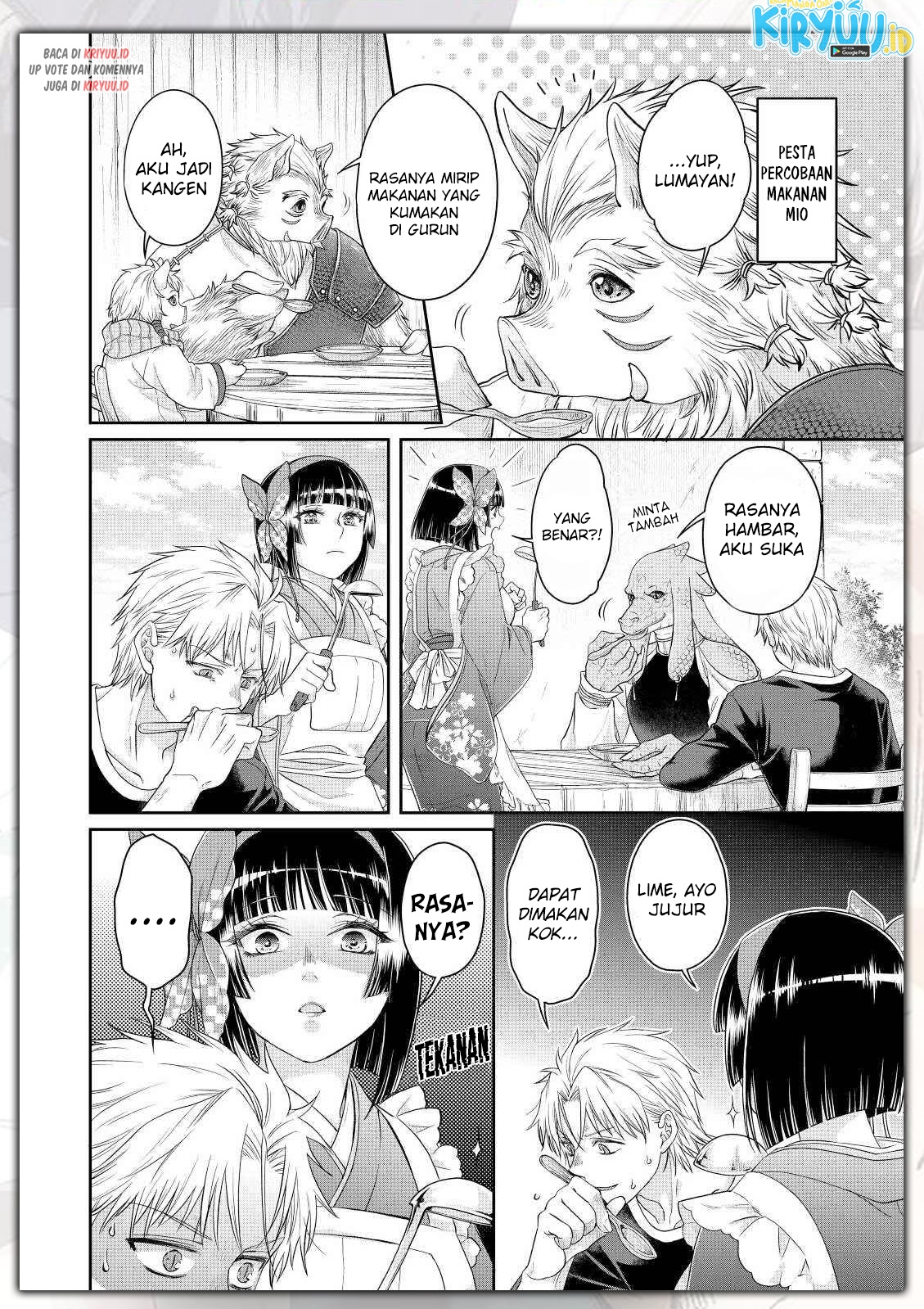 Tsuki ga Michibiku Isekai Douchuu chapter 76