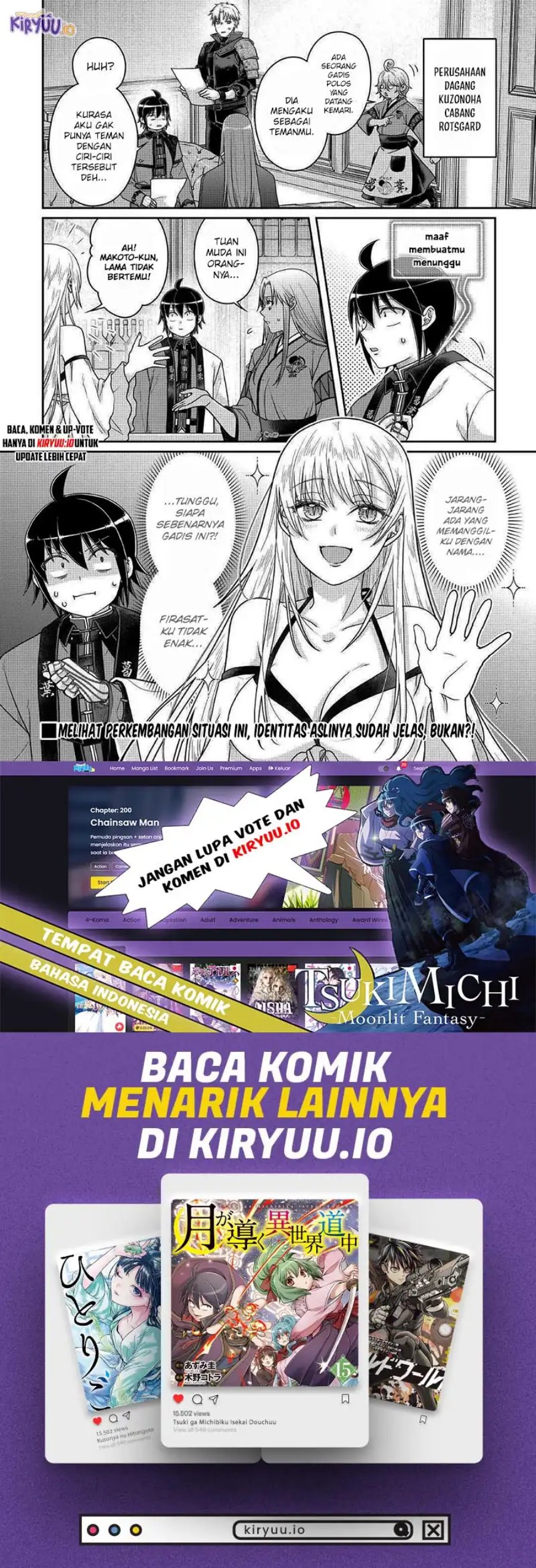 Tsuki ga Michibiku Isekai Douchuu chapter 111