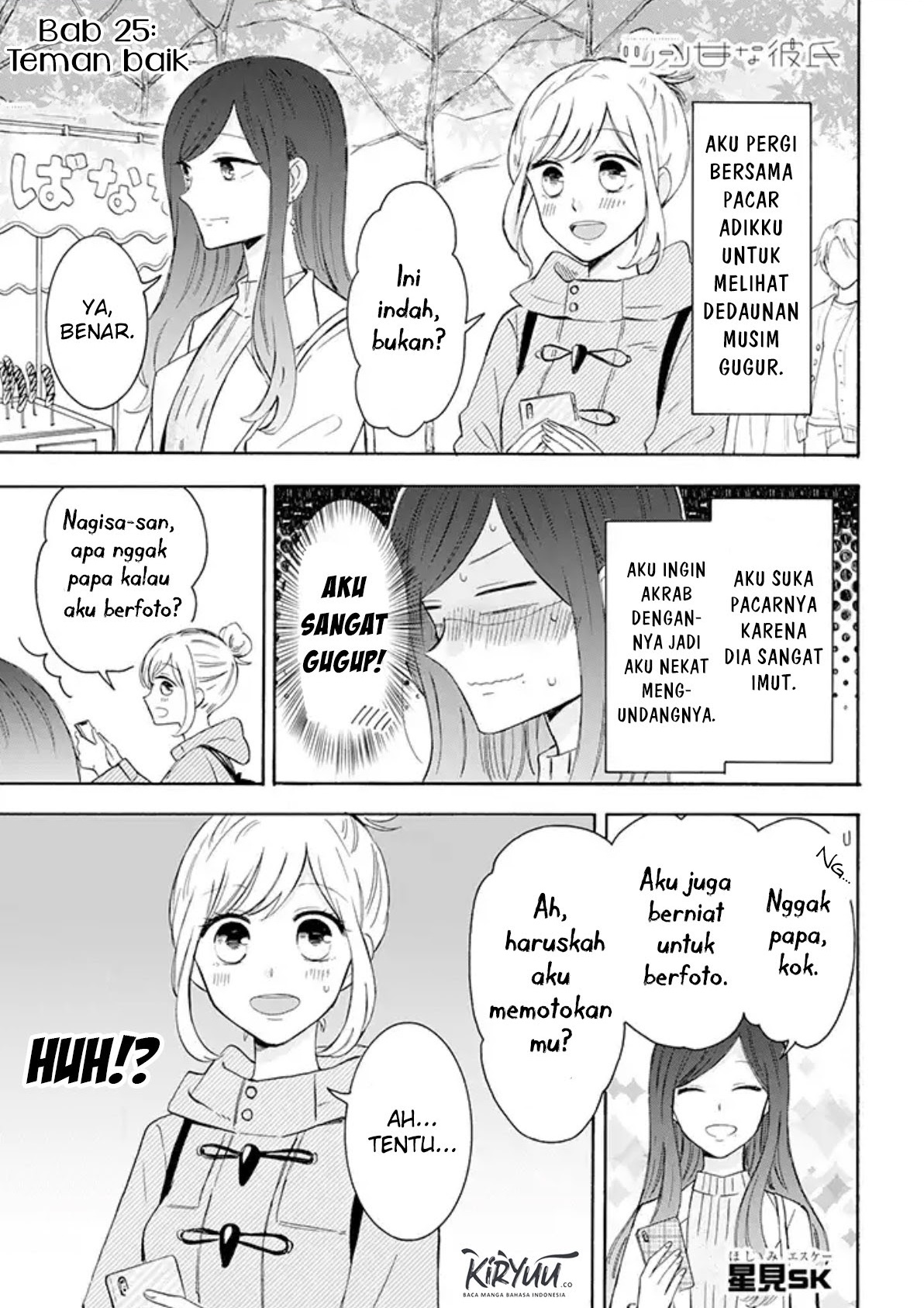 Tsun-Ama na Kareshi Chapter 25 Bahasa Indonesia