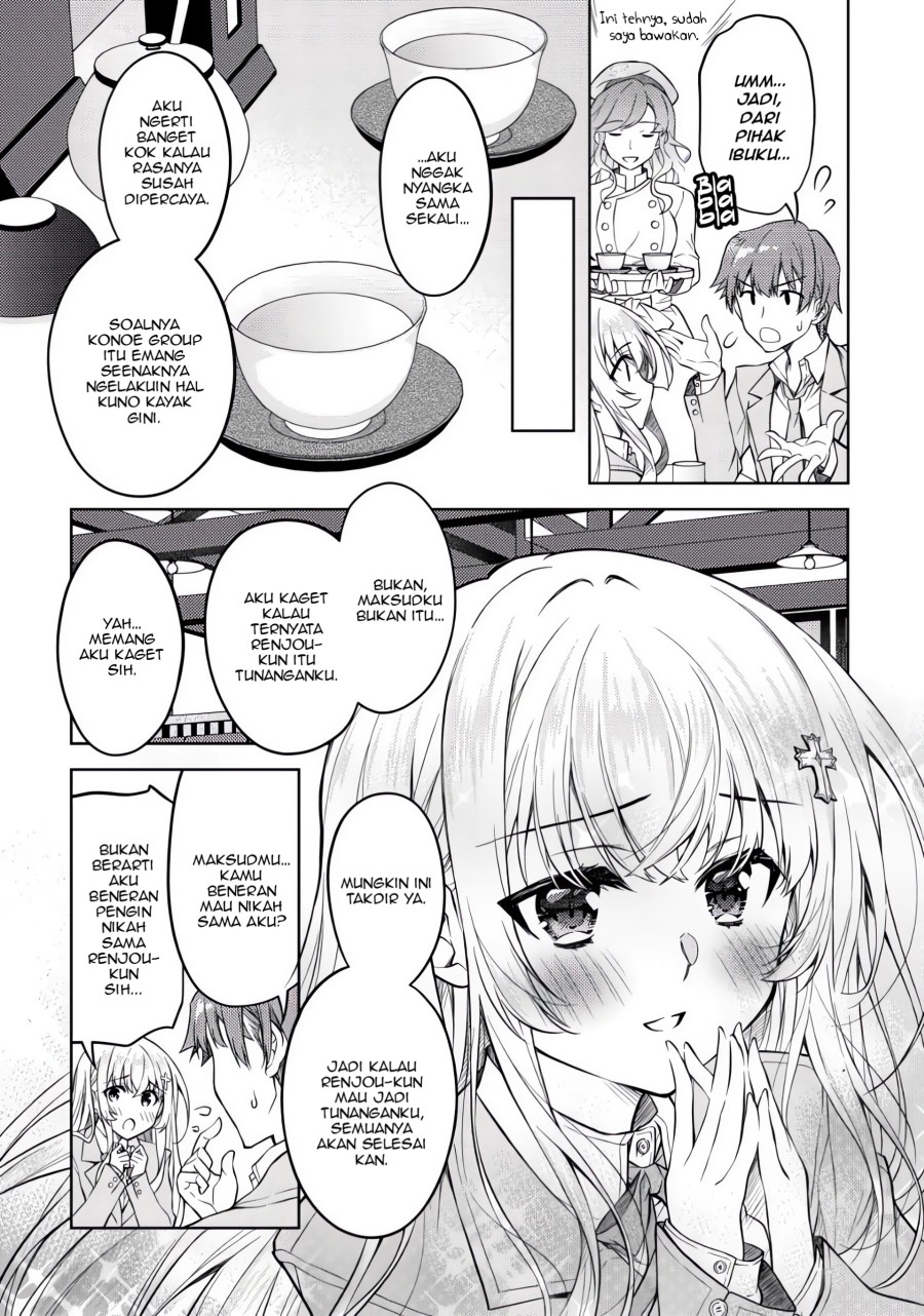 Tsundere Hokuou Bishoujo no Classmate ga, Kon’yakusha ni Natta Totan ni Dere Ippentou ni Natte Shimatta Ken ni Tsuite chapter 2