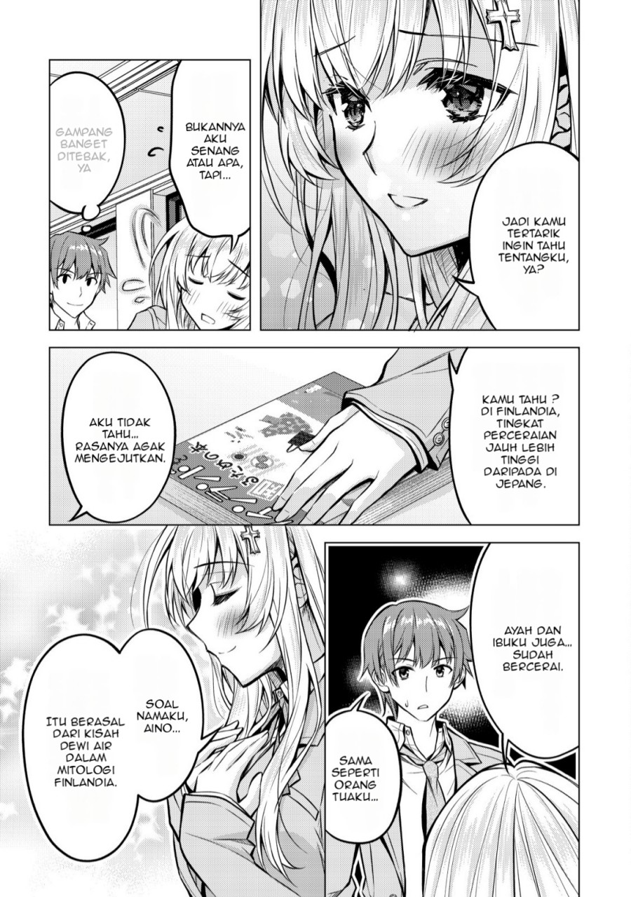 Tsundere Hokuou Bishoujo no Classmate ga, Kon’yakusha ni Natta Totan ni Dere Ippentou ni Natte Shimatta Ken ni Tsuite chapter 4