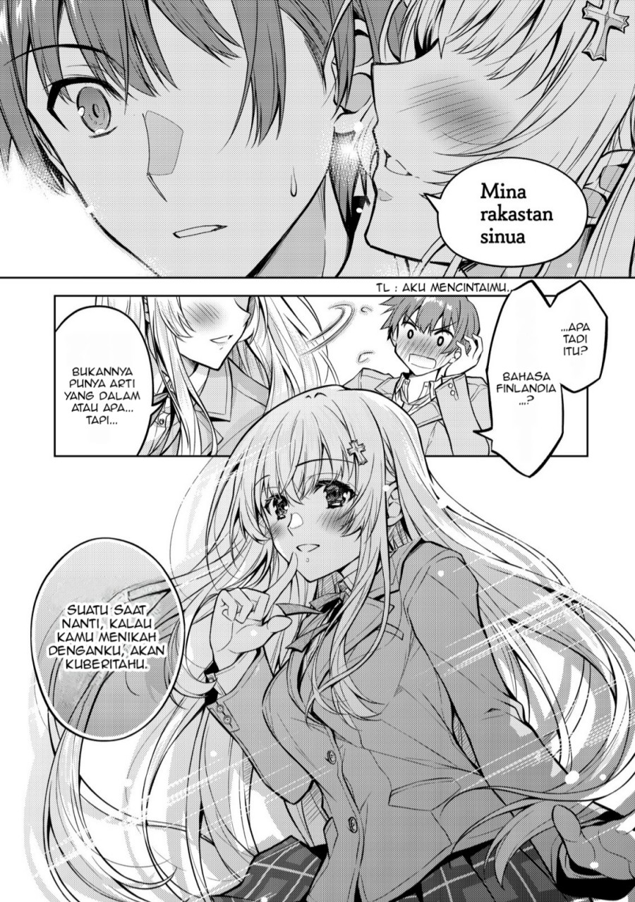 Tsundere Hokuou Bishoujo no Classmate ga, Kon’yakusha ni Natta Totan ni Dere Ippentou ni Natte Shimatta Ken ni Tsuite chapter 4