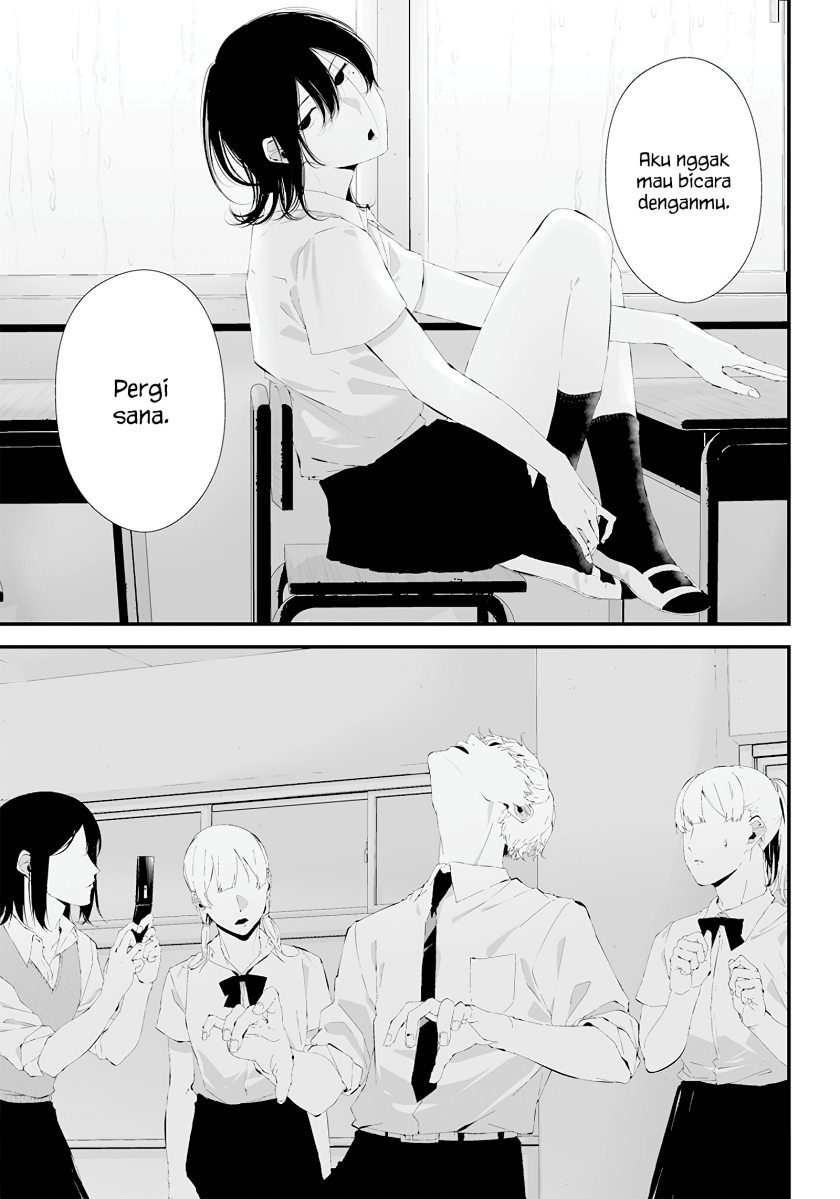 Tsurenai Hodo Aokute Azatoi Kurai ni Akai Chapter 24 Bahasa Indonesia