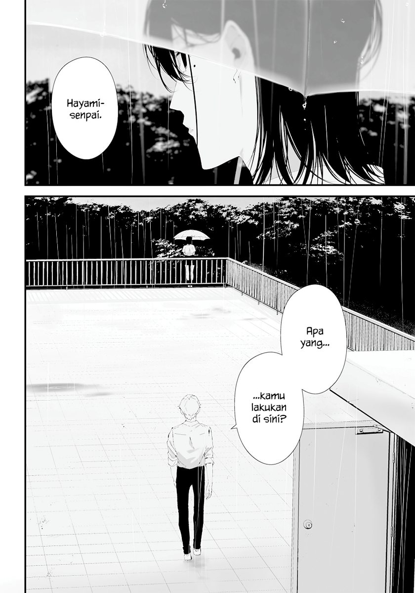 Tsurenai Hodo Aokute Azatoi Kurai ni Akai Chapter 24 Bahasa Indonesia