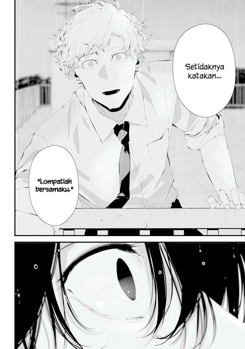 Tsurenai Hodo Aokute Azatoi Kurai ni Akai Chapter 24 Bahasa Indonesia