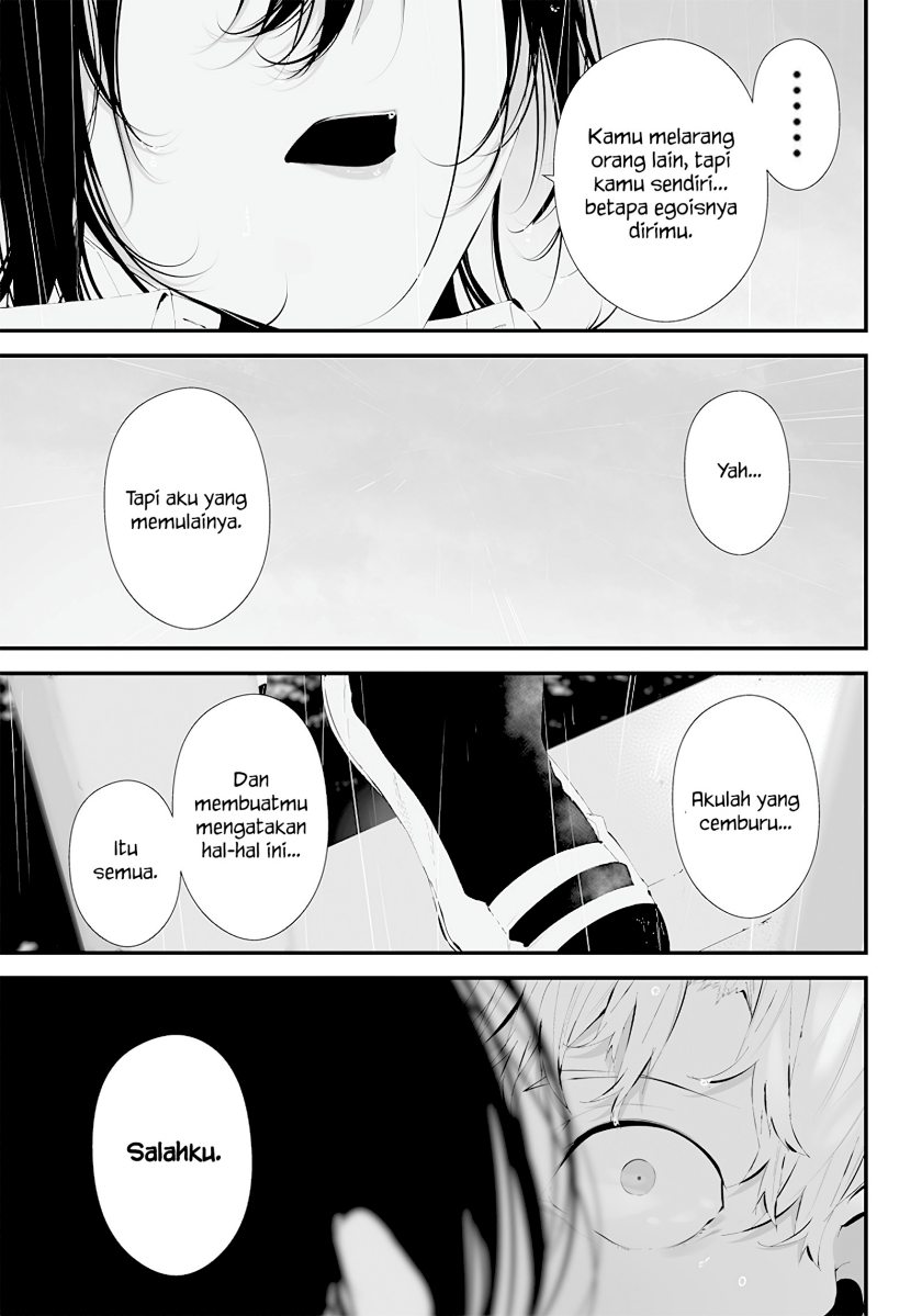 Tsurenai Hodo Aokute Azatoi Kurai ni Akai Chapter 24 Bahasa Indonesia