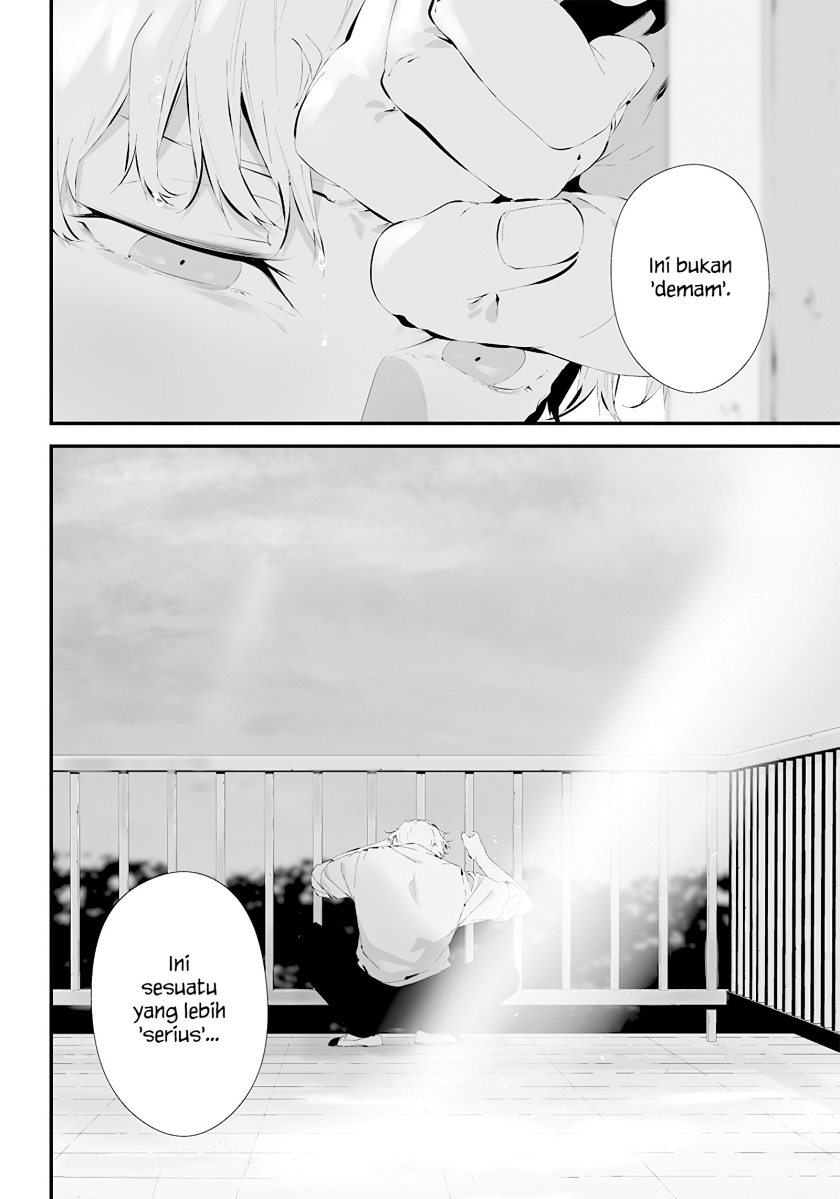 Tsurenai Hodo Aokute Azatoi Kurai ni Akai Chapter 24 Bahasa Indonesia