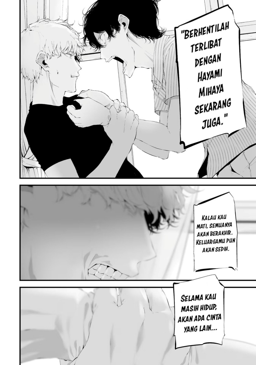 Tsurenai Hodo Aokute Azatoi Kurai ni Akai Chapter 28 Bahasa Indonesia