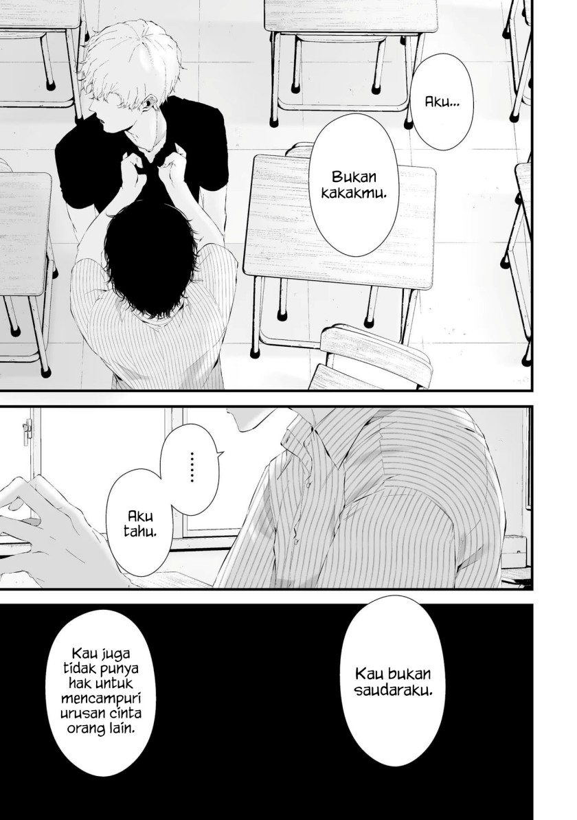 Tsurenai Hodo Aokute Azatoi Kurai ni Akai Chapter 28 Bahasa Indonesia