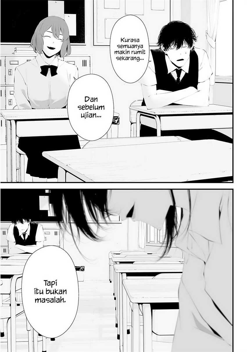 Tsurenai Hodo Aokute Azatoi Kurai ni Akai Chapter 36 Bahasa Indonesia