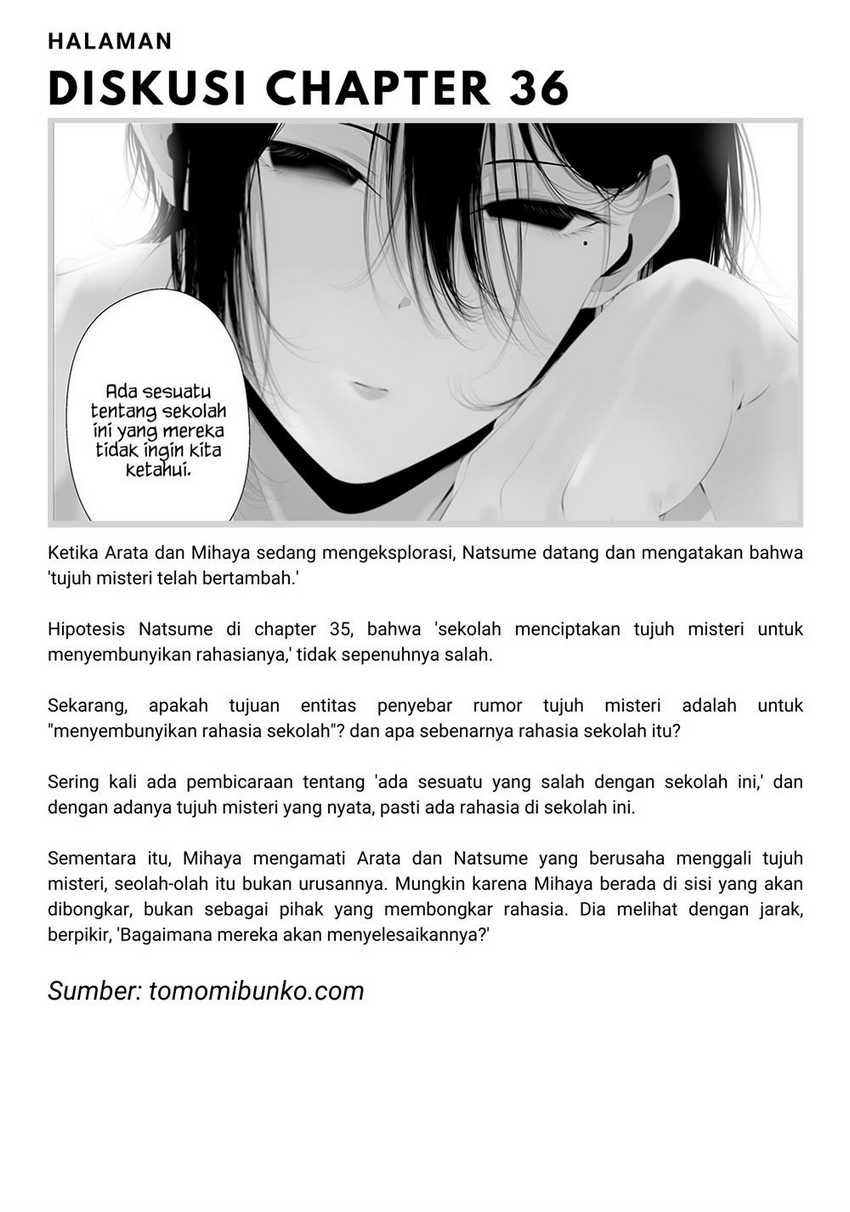 Tsurenai Hodo Aokute Azatoi Kurai ni Akai Chapter 36 Bahasa Indonesia