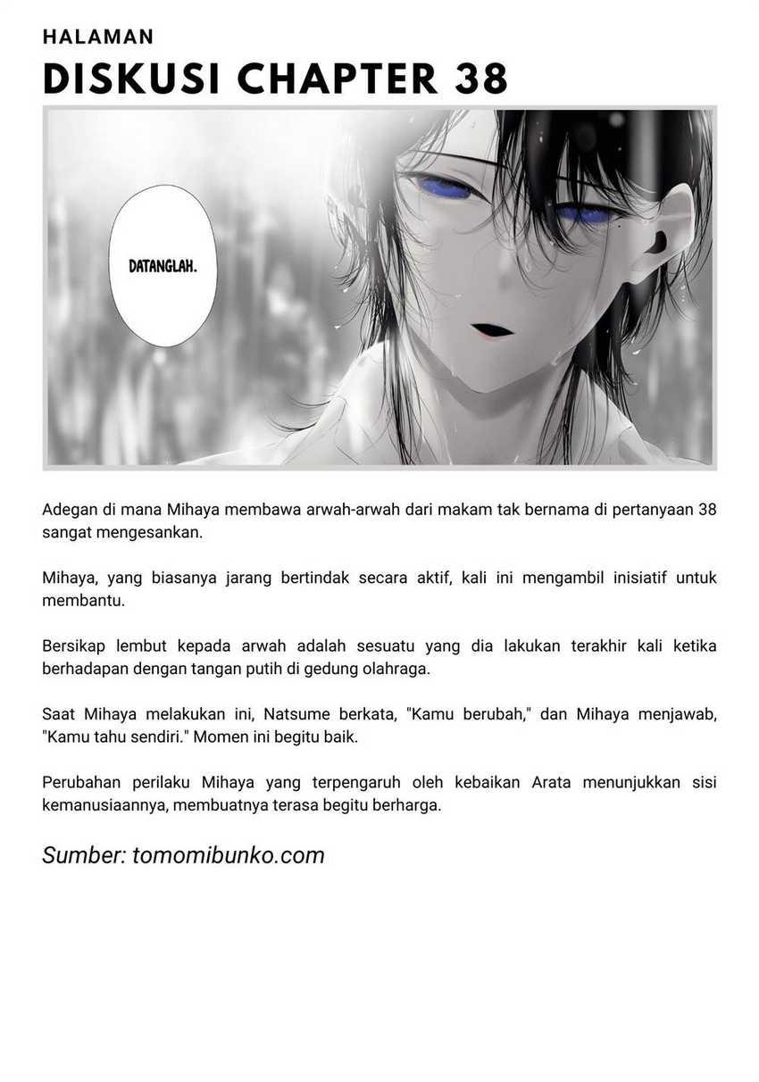 Tsurenai Hodo Aokute Azatoi Kurai ni Akai Chapter 38 Bahasa Indonesia