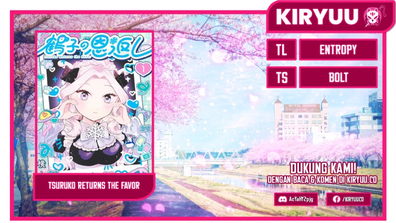 Tsuruko Returns the Favor Chapter 17 Bahasa Indonesia