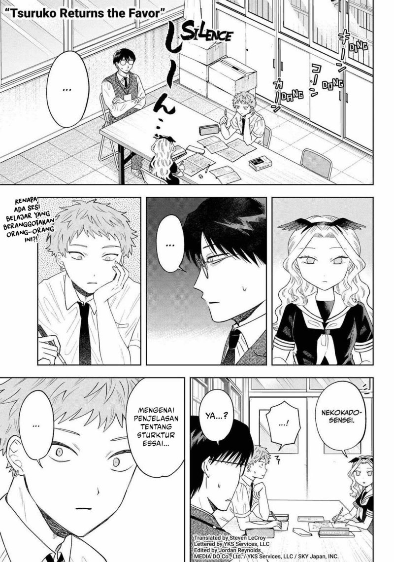 Tsuruko Returns the Favor Chapter 17 Bahasa Indonesia