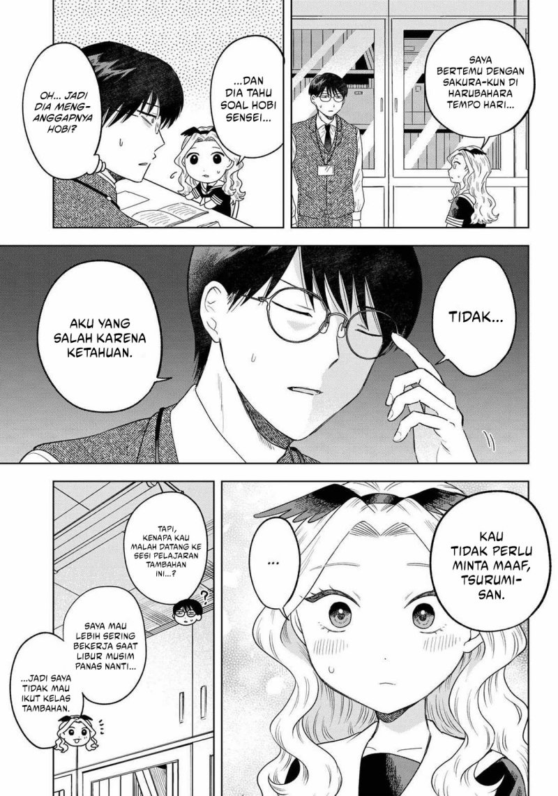 Tsuruko Returns the Favor Chapter 17 Bahasa Indonesia