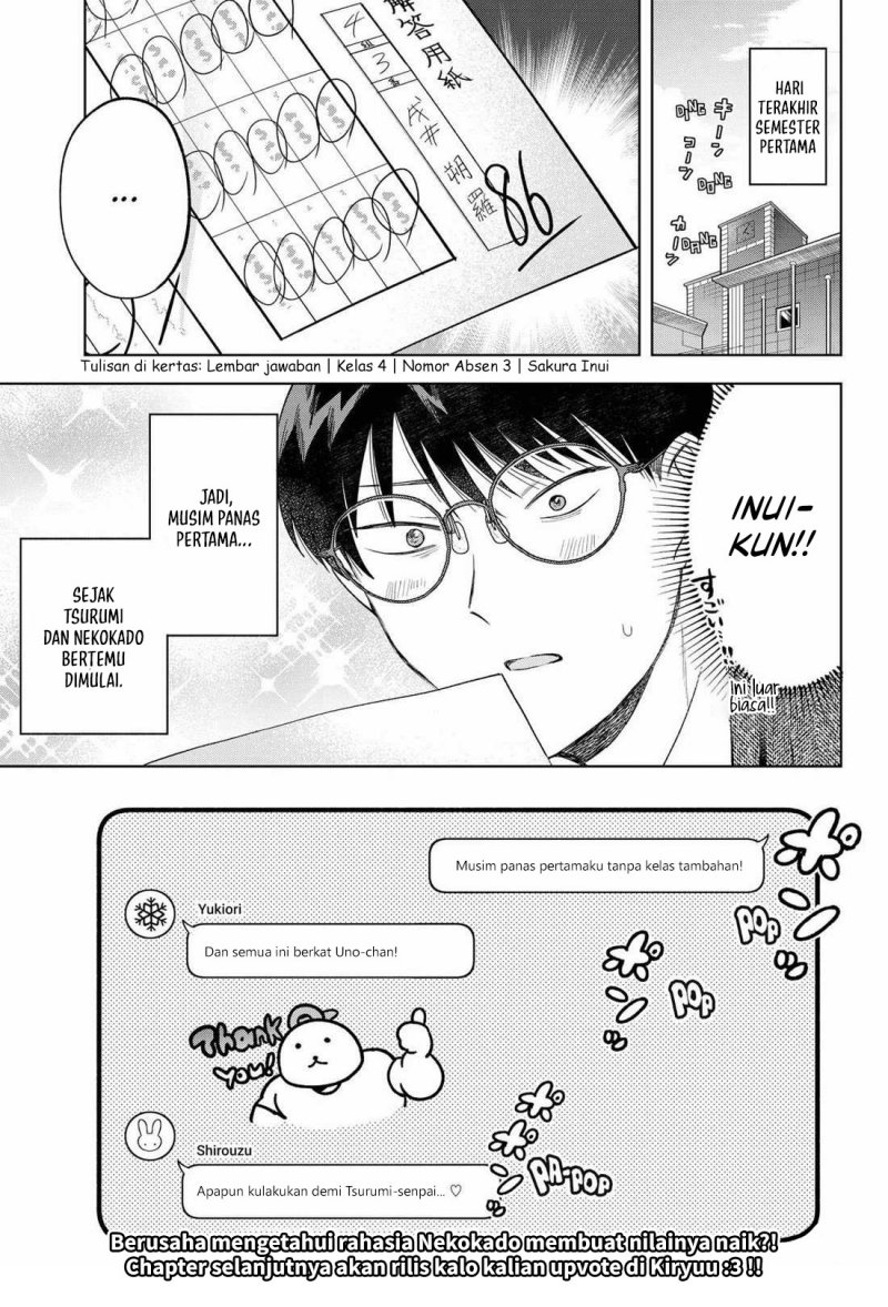 Tsuruko Returns the Favor Chapter 17 Bahasa Indonesia