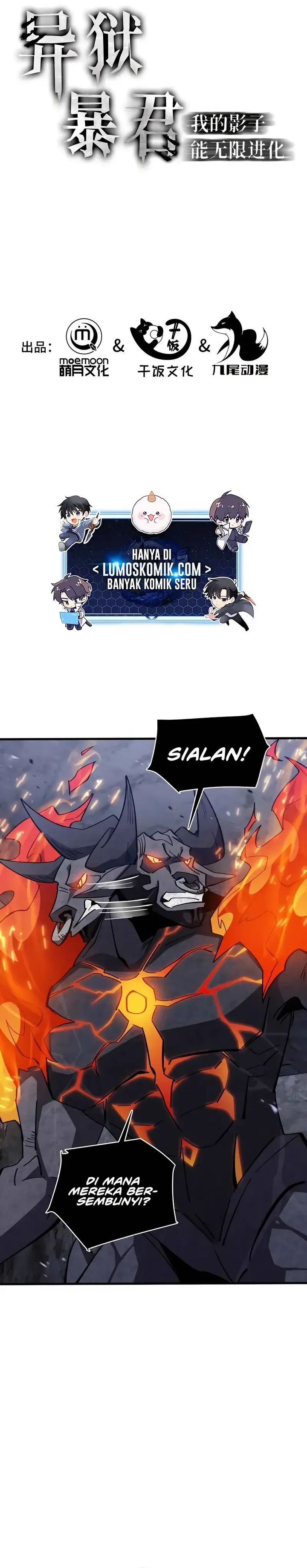 Tyrant of the Otherworld: My Shadow Can Evolve Infinitely Chapter 14 Bahasa Indonesia