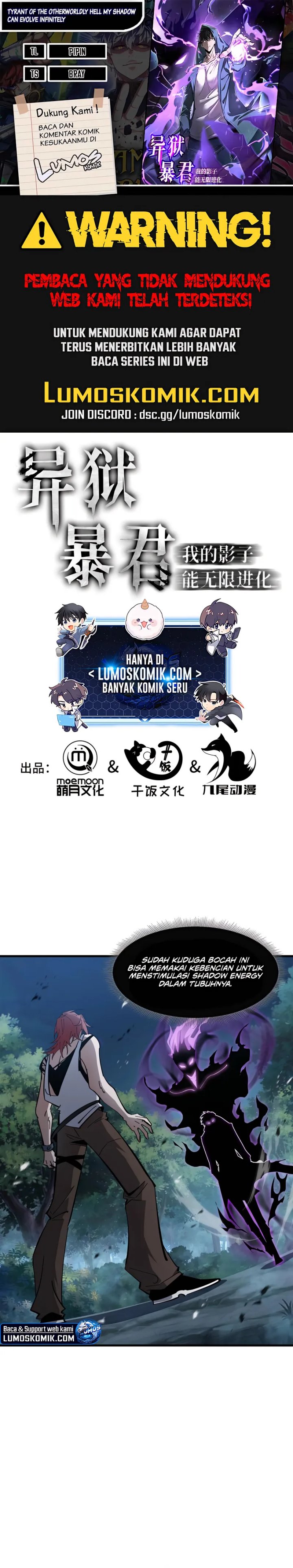 Tyrant of the Otherworld: My Shadow Can Evolve Infinitely Chapter 21 Bahasa Indonesia