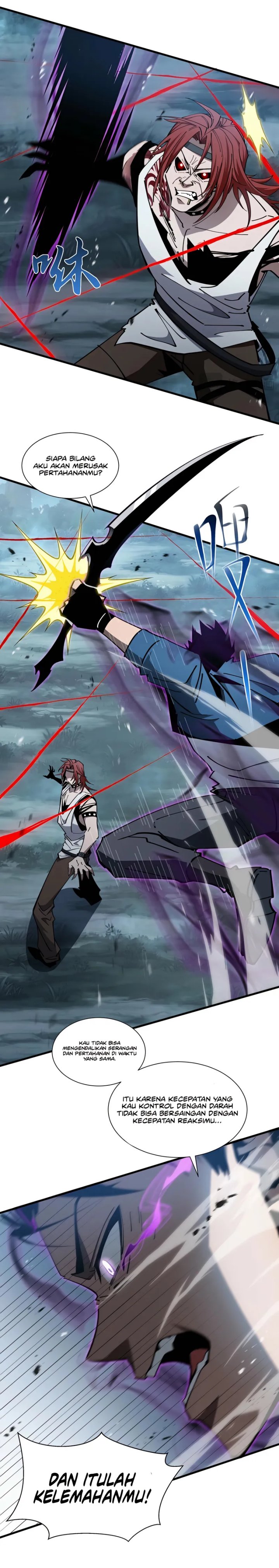 Tyrant of the Otherworld: My Shadow Can Evolve Infinitely Chapter 21 Bahasa Indonesia