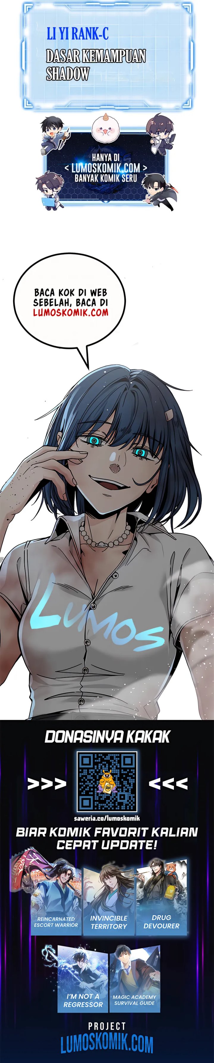 Tyrant of the Otherworld: My Shadow Can Evolve Infinitely Chapter 21 Bahasa Indonesia
