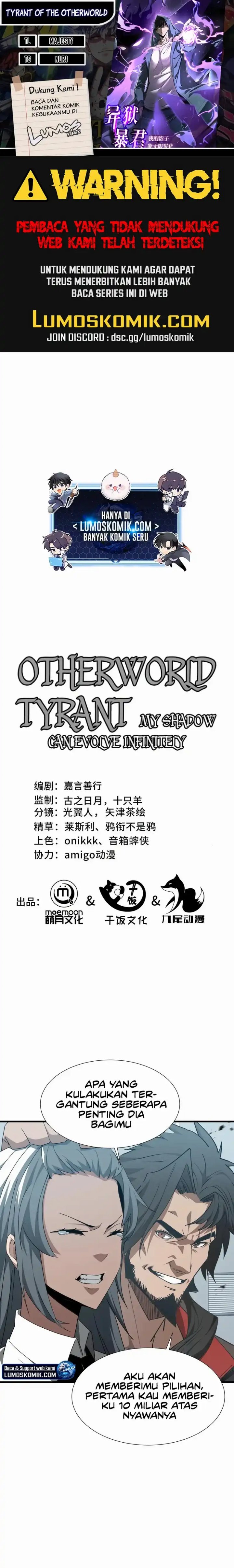 Tyrant of the Otherworld: My Shadow Can Evolve Infinitely chapter 35