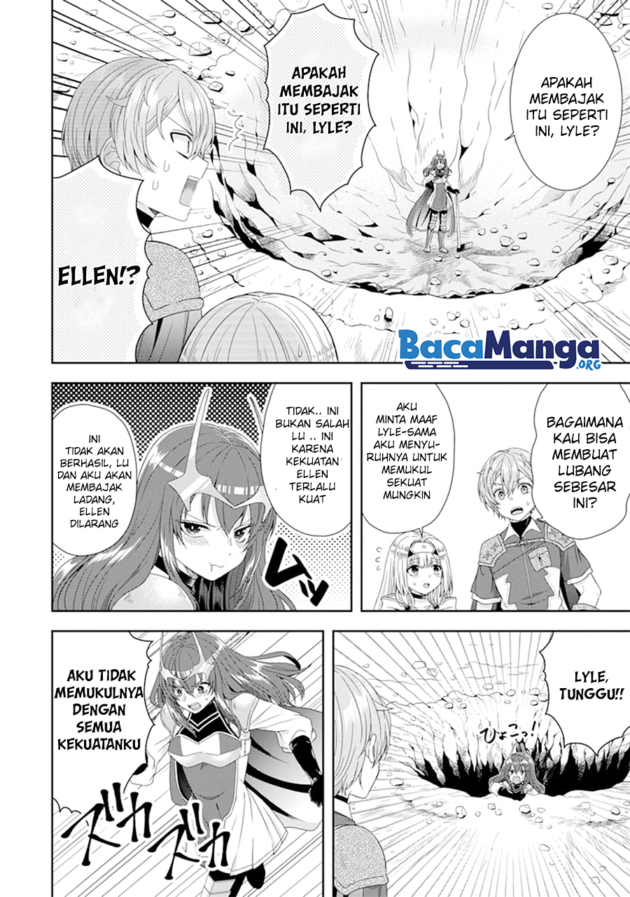 Tensei Ryoushu no Yuuryou Kaitaku: Zensei no Kioku o Ikashite White ni Tsutometara, Yuunou na Jinzai ga Atsumari Sugimashita Chapter 03.1 Bahasa Indonesia