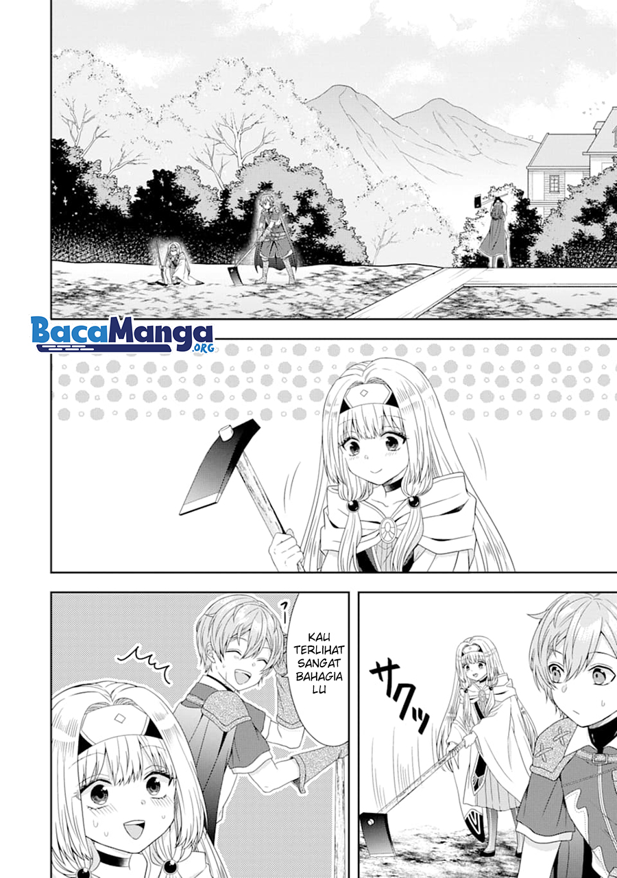 Tensei Ryoushu no Yuuryou Kaitaku: Zensei no Kioku o Ikashite White ni Tsutometara, Yuunou na Jinzai ga Atsumari Sugimashita Chapter 03.1 Bahasa Indonesia