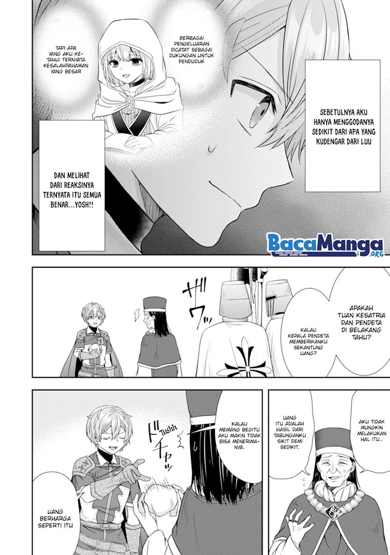 Tensei Ryoushu no Yuuryou Kaitaku: Zensei no Kioku o Ikashite White ni Tsutometara, Yuunou na Jinzai ga Atsumari Sugimashita Chapter 06.2 Bahasa Indonesia