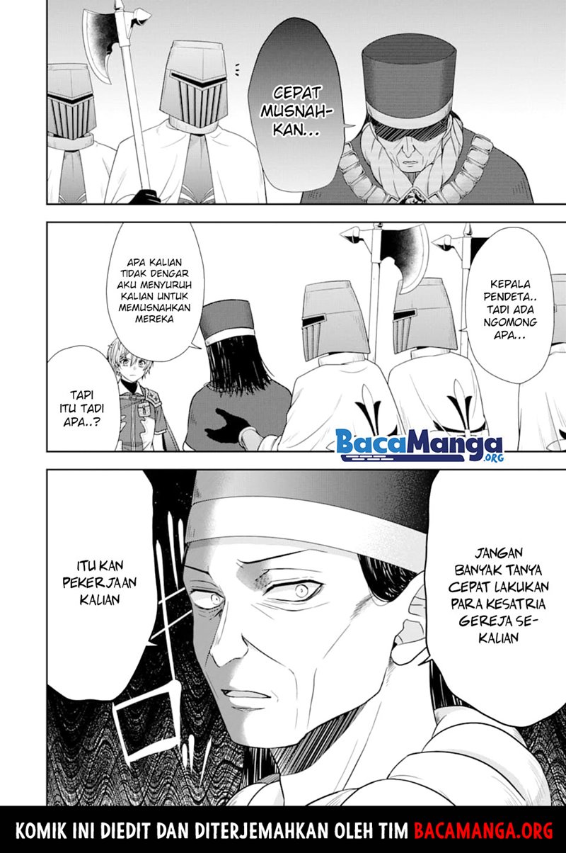 Tensei Ryoushu no Yuuryou Kaitaku: Zensei no Kioku o Ikashite White ni Tsutometara, Yuunou na Jinzai ga Atsumari Sugimashita Chapter 06.2 Bahasa Indonesia