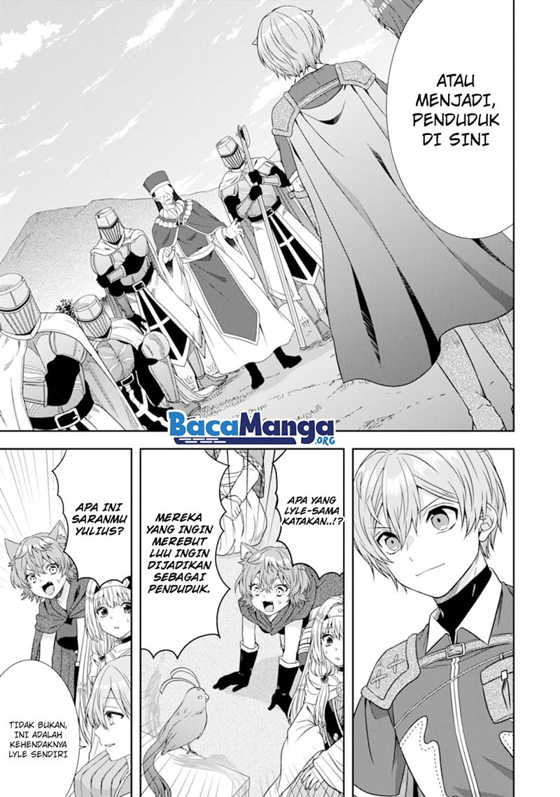 Tensei Ryoushu no Yuuryou Kaitaku: Zensei no Kioku o Ikashite White ni Tsutometara, Yuunou na Jinzai ga Atsumari Sugimashita Chapter 06.2 Bahasa Indonesia