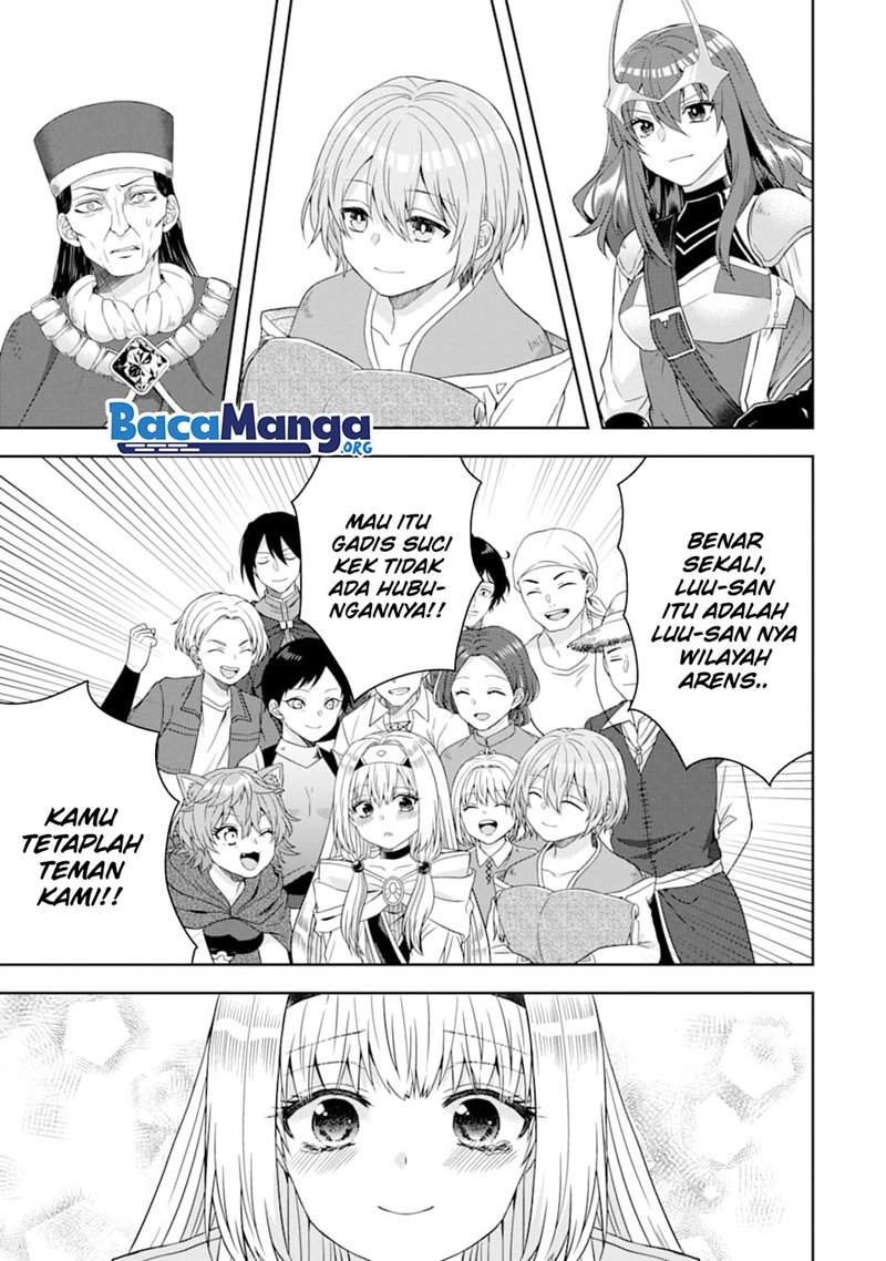 Tensei Ryoushu no Yuuryou Kaitaku: Zensei no Kioku o Ikashite White ni Tsutometara, Yuunou na Jinzai ga Atsumari Sugimashita Chapter 06.2 Bahasa Indonesia