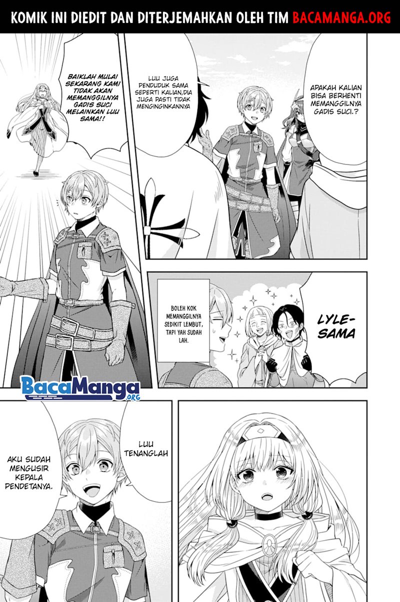 Tensei Ryoushu no Yuuryou Kaitaku: Zensei no Kioku o Ikashite White ni Tsutometara, Yuunou na Jinzai ga Atsumari Sugimashita Chapter 06.2 Bahasa Indonesia